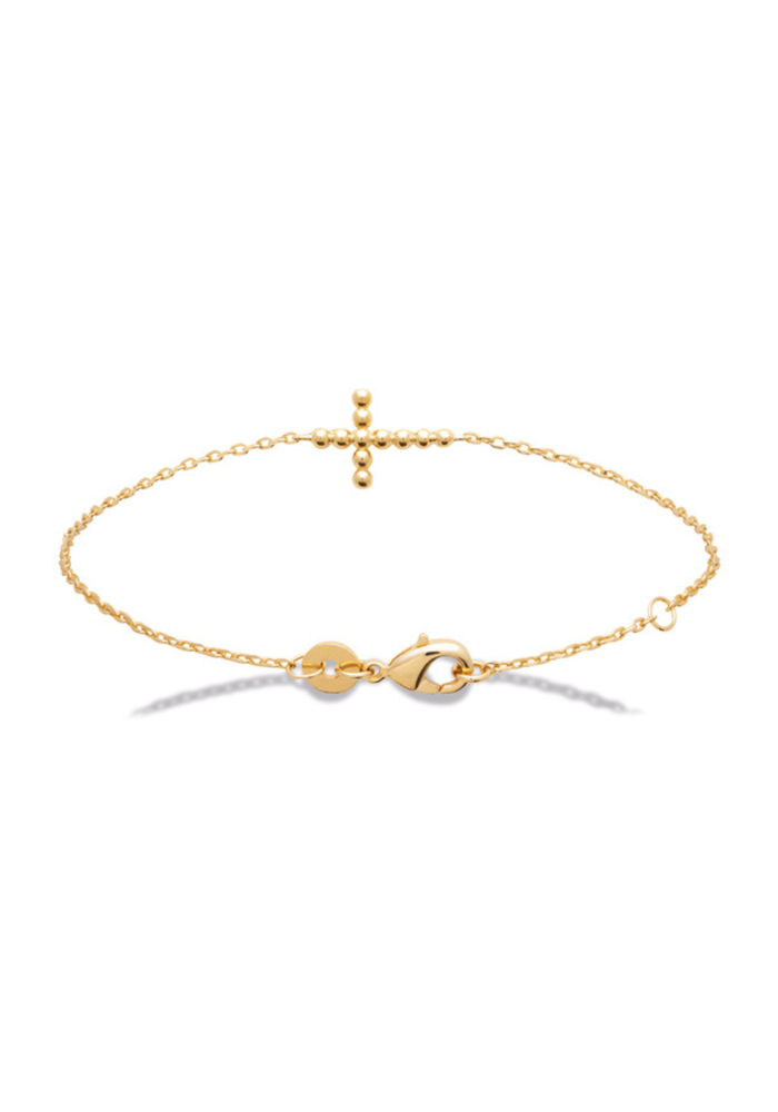 Bracelet CROSS - or