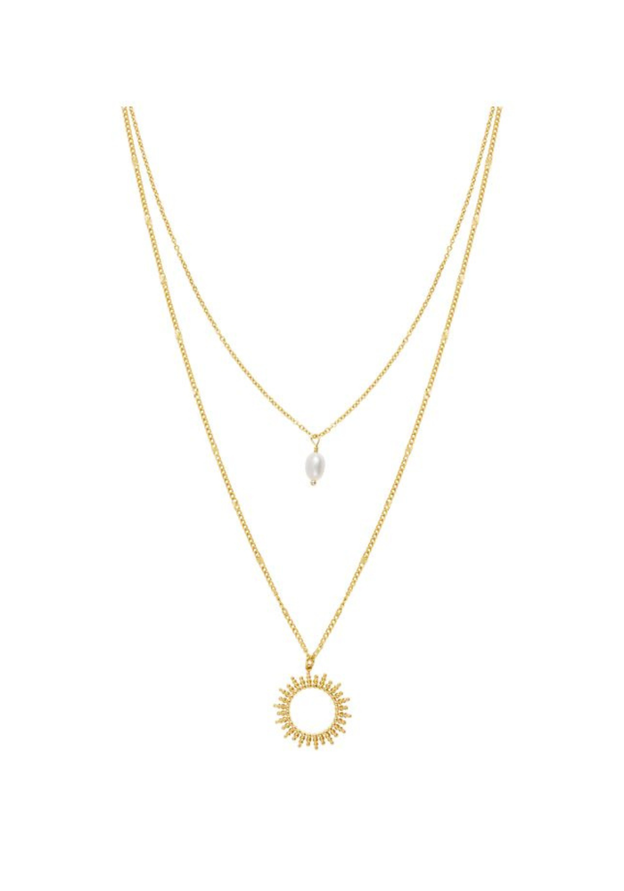 Collier double NARCISSA