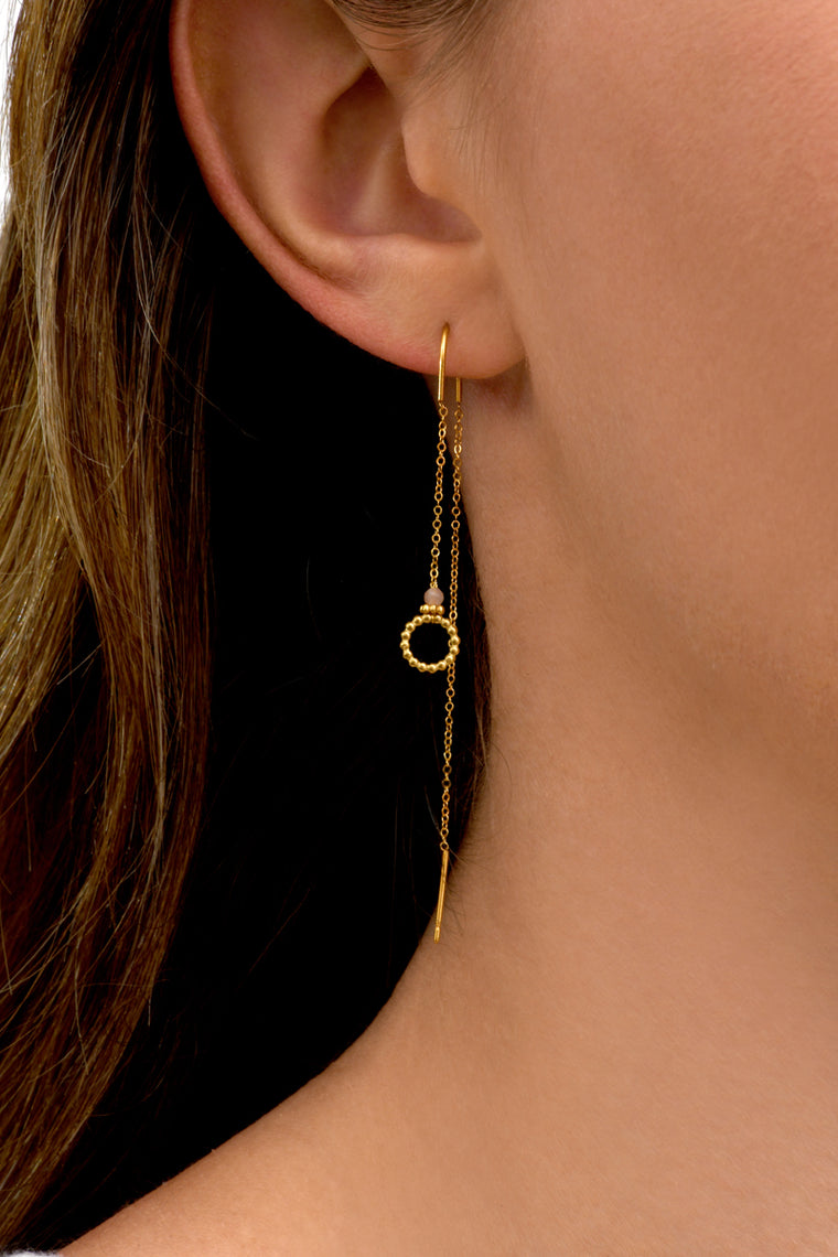 Boucles d'oreilles chaine CLEO