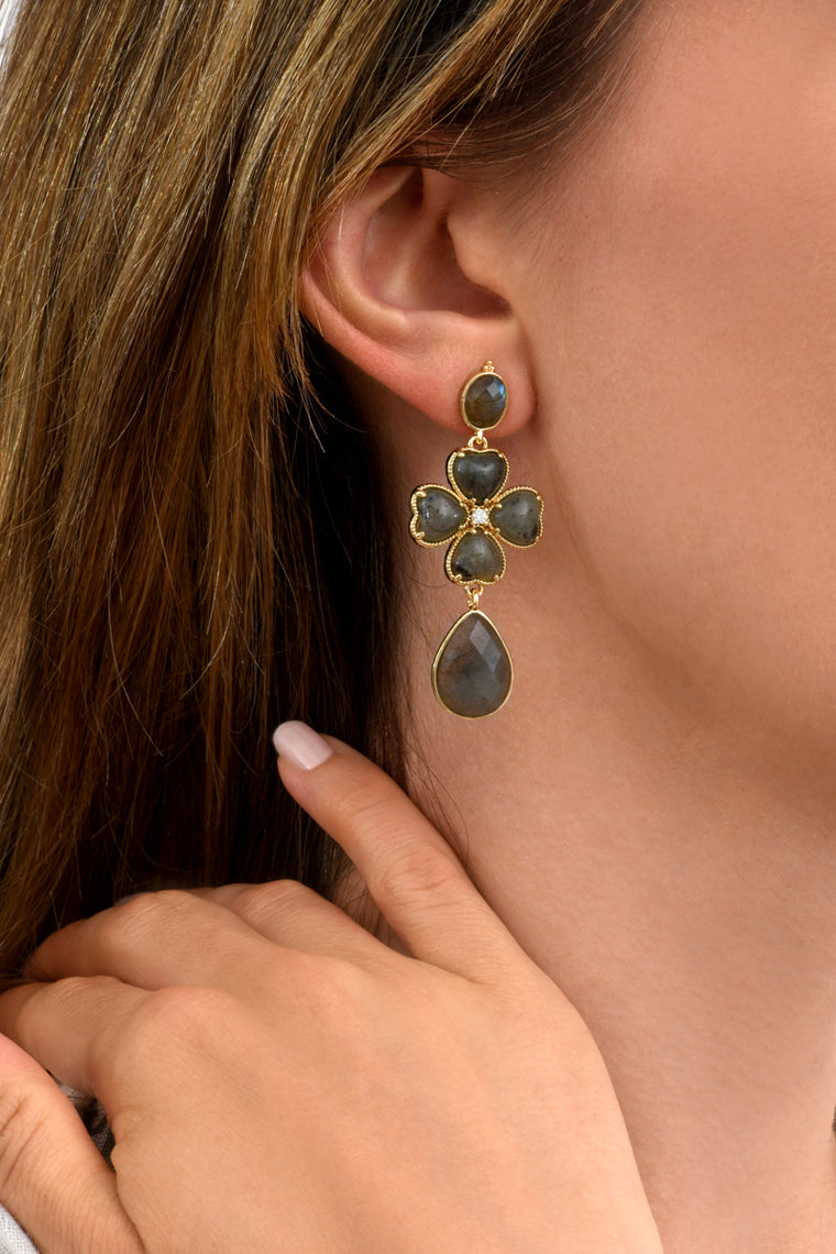 Boucles d'oreilles LEOR