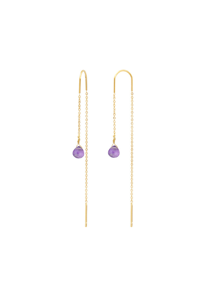 Boucles d'oreilles chaine MALIA