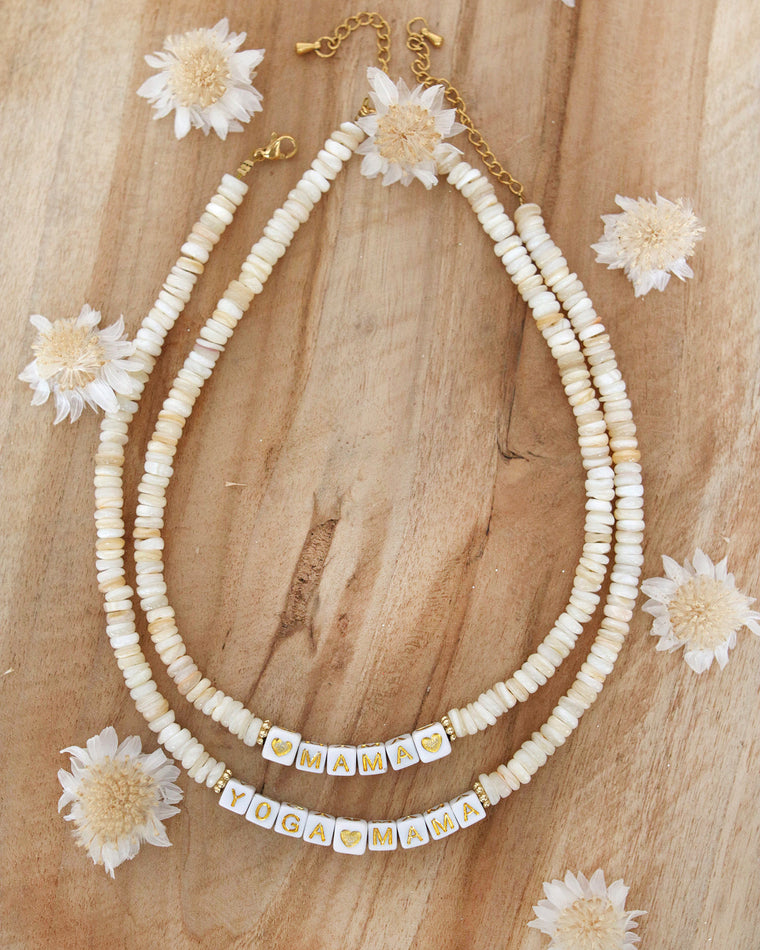 Collier LUMINEUX blanc