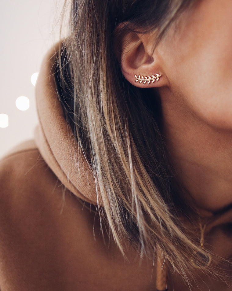 OLYMPE gold earrings