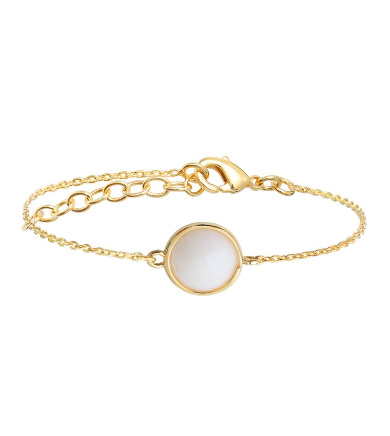 LILY Bracelet - White Quartz