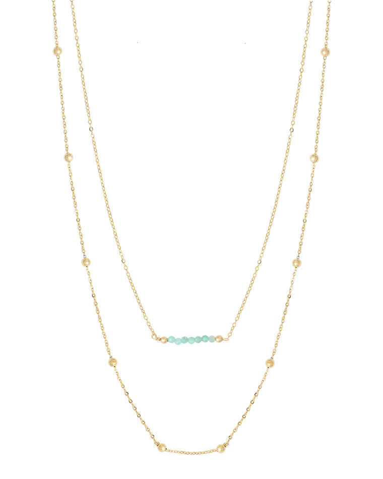 Double necklace ENOLA