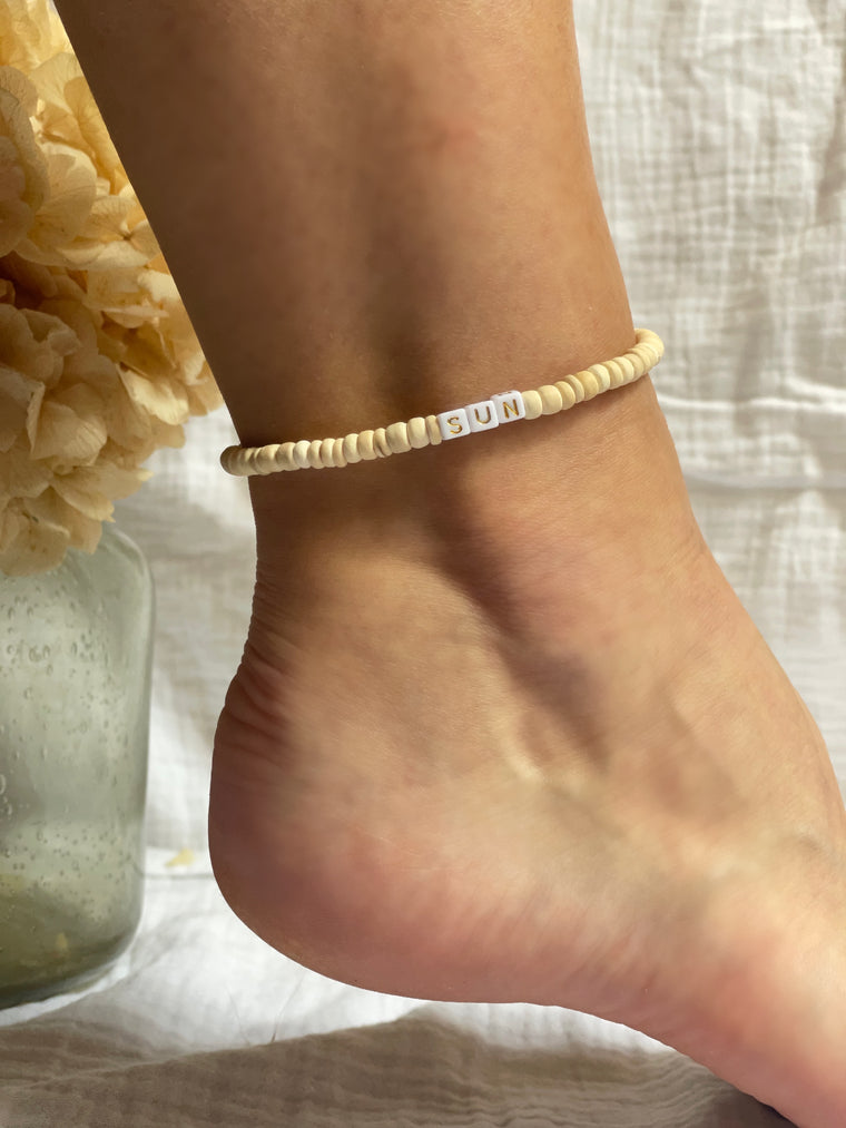 Chaine de cheville BOHÈME - à personnaliser