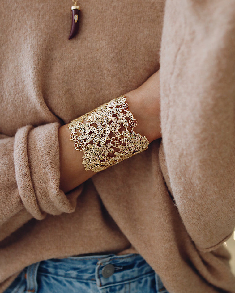FLORAL cuff