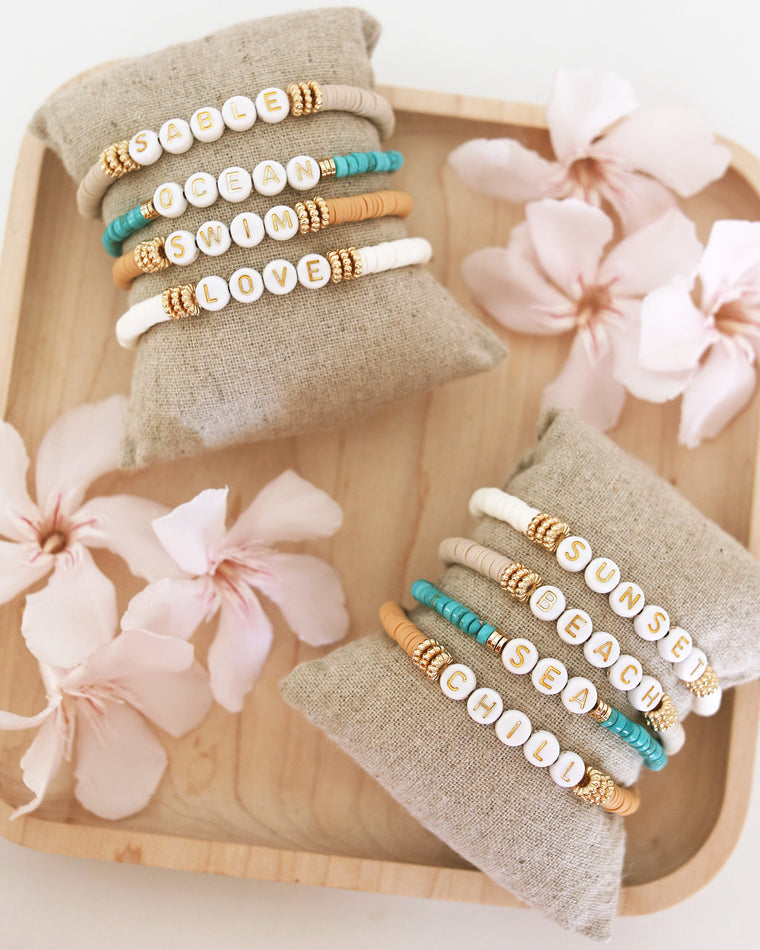 Mantra bracelet HOT SAND - to personalize