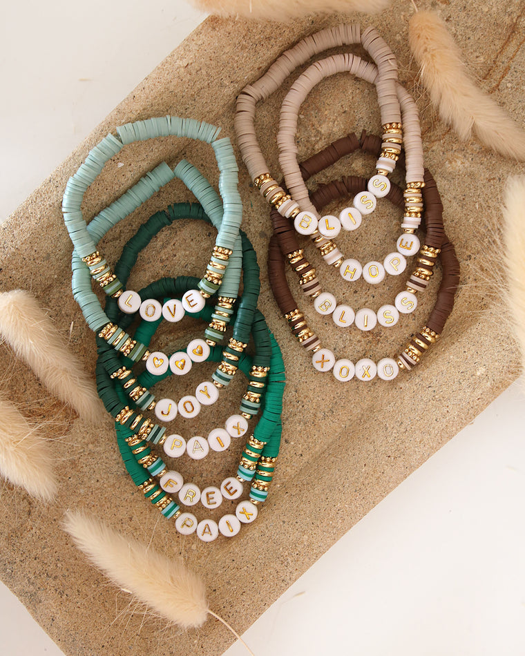 Mantra bracelet LIBERTY - To personalize