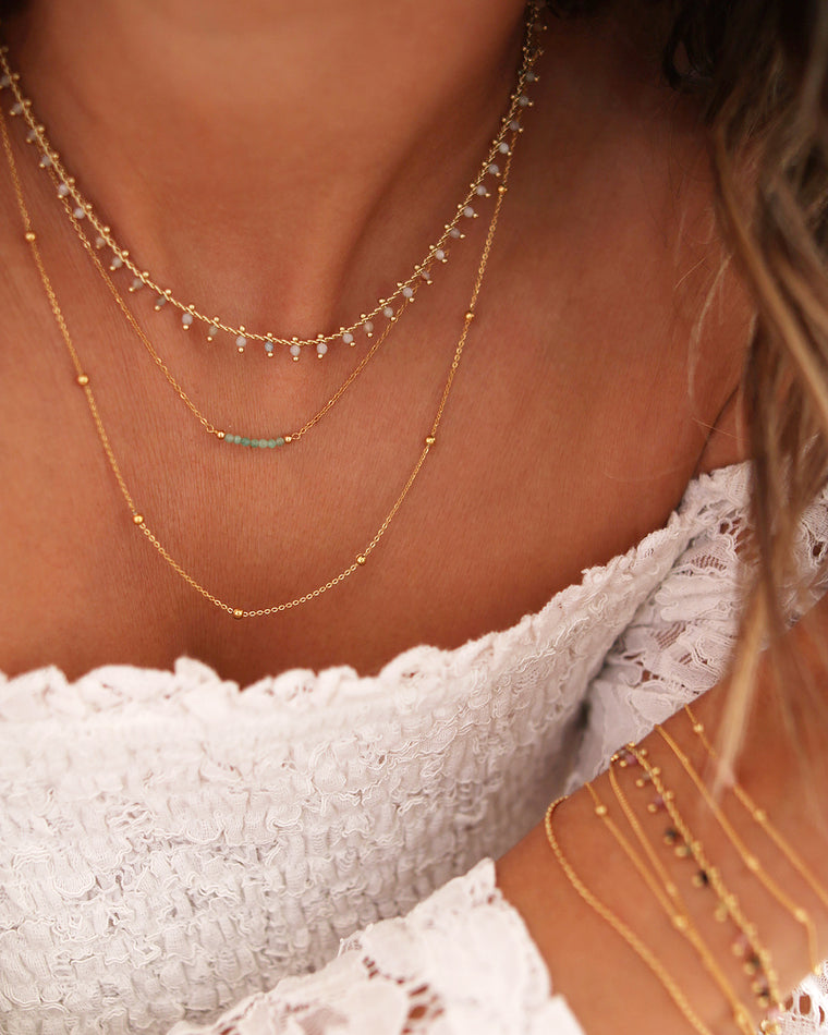 Double necklace ENOLA